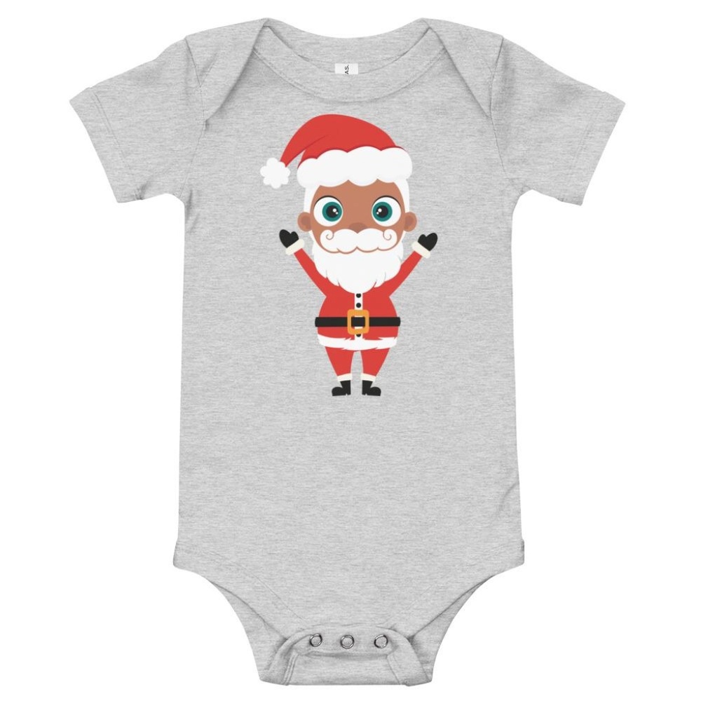 Kritter Christmas Santa Claus Baby Bodysuit